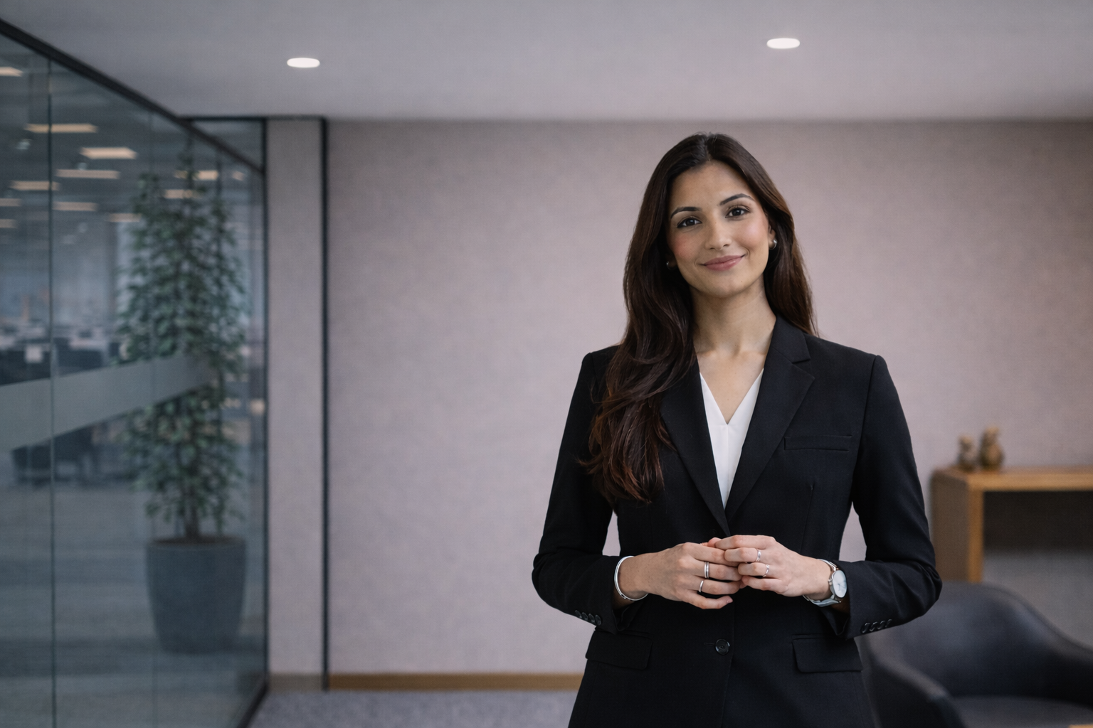 A collaborative workplace discussion